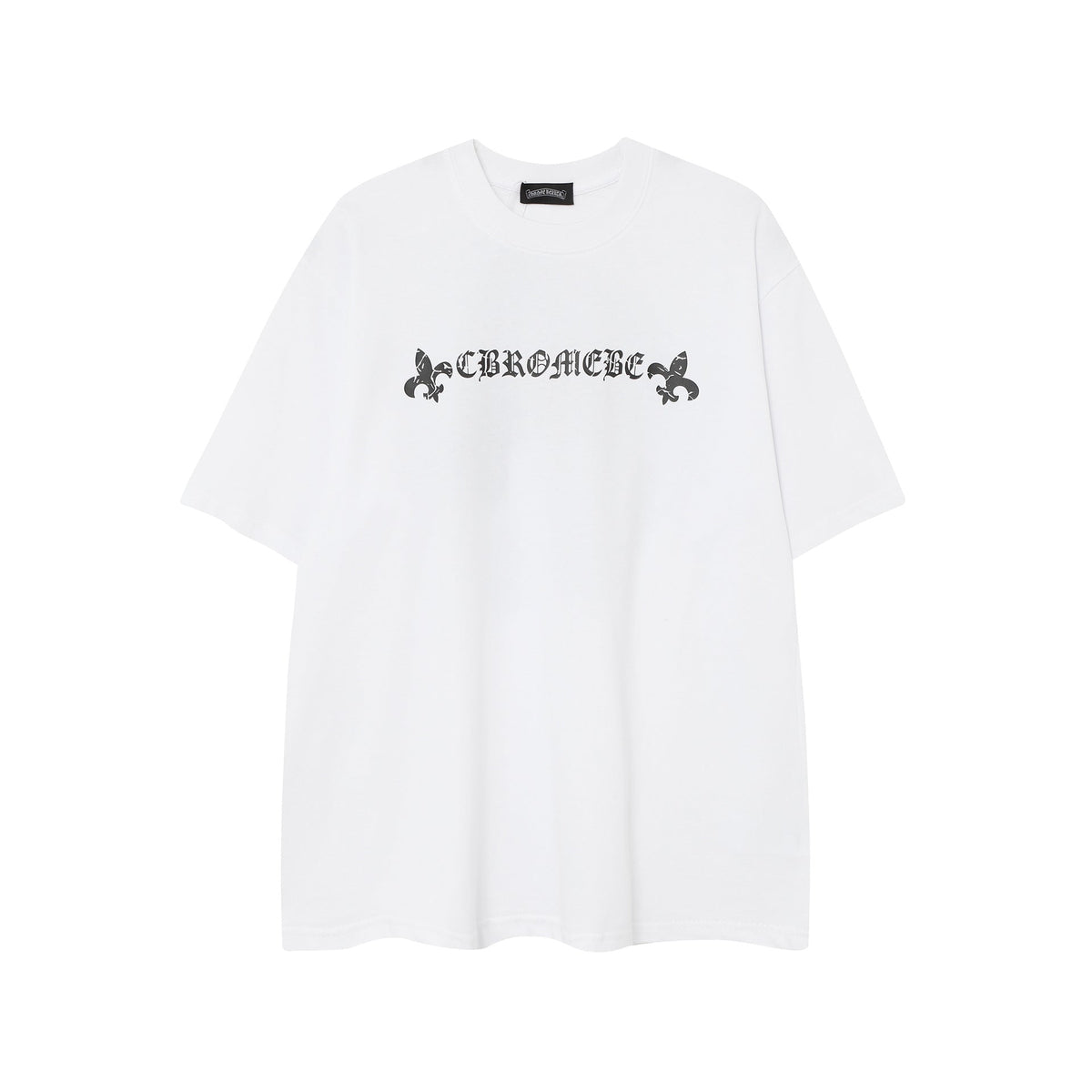 CHH  Heart T Shirts Horseshoe Cross Old Retro Fashion Men's and Women's Short Sleeve T-Shirt