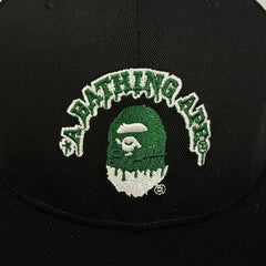 Bathing Ape Bape Hat Ape Head Flat Edge Cap Men's Baseball Cap Sunshade Sun Protection Cap