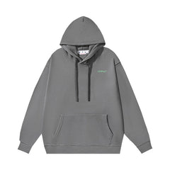 Off White hoodie gradual change arrow pattern hoodie
