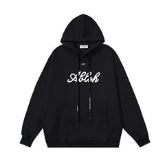 OW Number 23 Printed Hooded Sweater