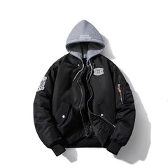 Mens Vintage Jackets Vintage Baseball Jacket Padded Jacket Oversize