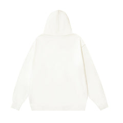 Off White hoodie simple solid color pullover hooded