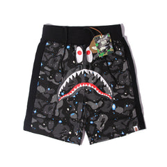 Bathing ape Bape Shorts Camo luminous shark mouth shorts five-point pants straight beach pants