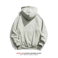 Men Pullover Hoodie Autumn Winter Sweater Men's Loose All-Match Couple Casual