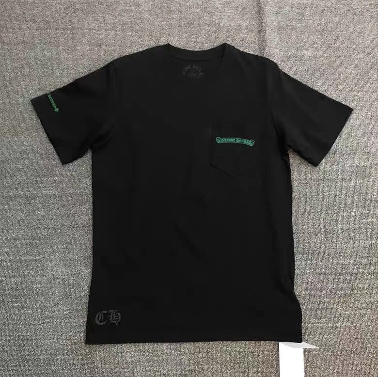 CHH Heart T Shirts CH Horseshoe Croix Cross Sanskrit Casual Short Sleeve T-Shirt