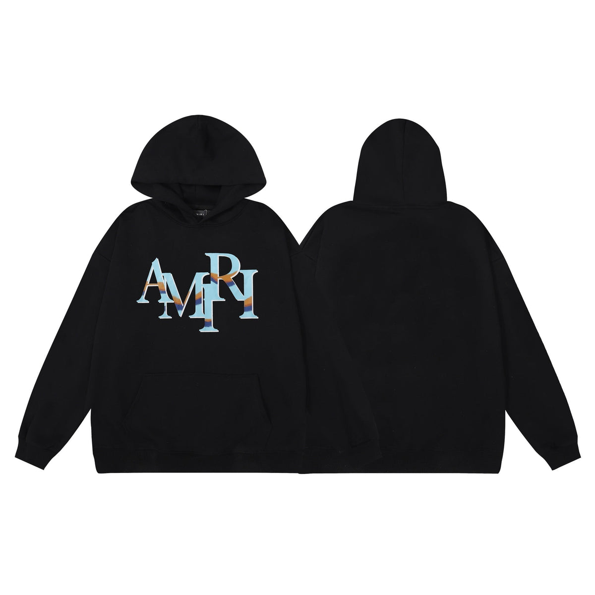 Amiri Hoodie AMI print pattern hooded sweater for men and women