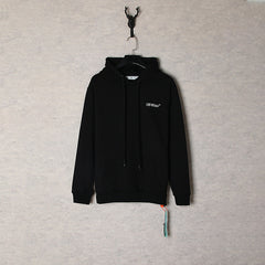 Off White hoodie oil painting series pullover terry hooded