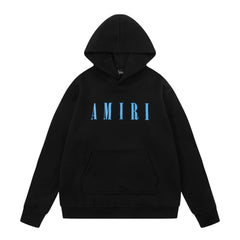 Amiri Hoodie AMI Letter logo print hooded sweater for men and women