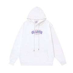 Off White hoodie painting alphabet arrow print