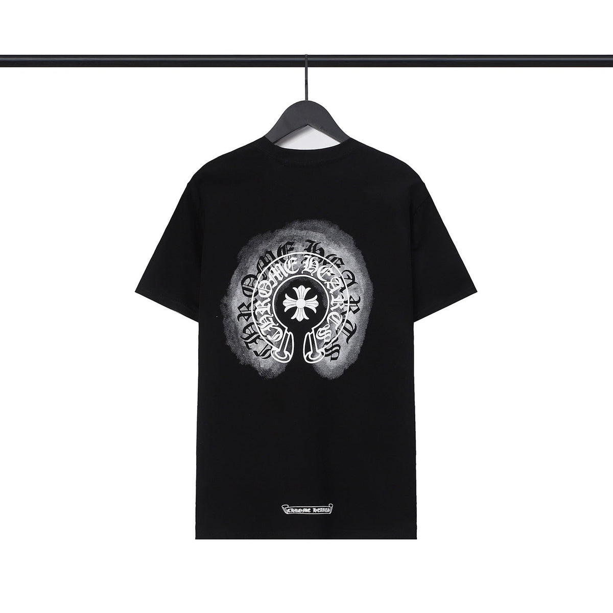 CHH Heart T Shirts Sanskrit cross logo short-sleeved men's T-shirt