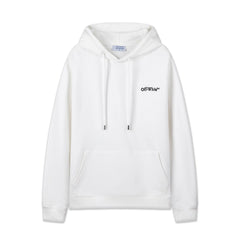 Autumn and winter mountains audio arrow pattern pullover hooded sweater