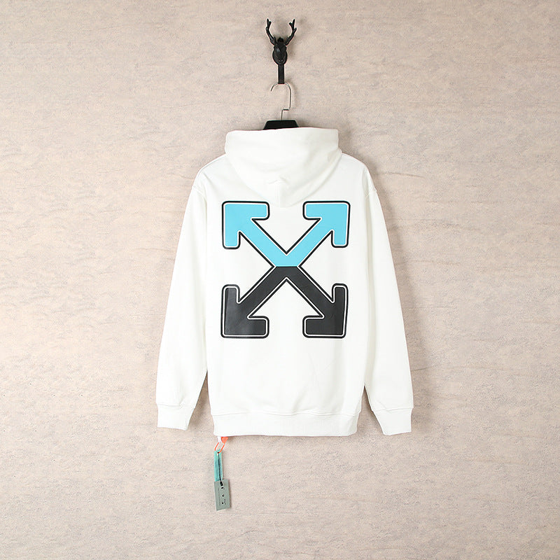 OW  hoodie gradual change arrow hoodie