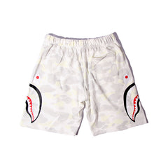 Bathing ape Bape Shorts Camo luminous shark side print five-point pants straight beach pants
