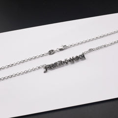 Chrome Hearts Necklace Vintage Male and Female Collarbone Chains