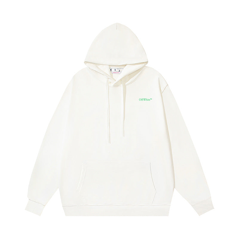 Off White hoodie gradual change arrow pattern hoodie