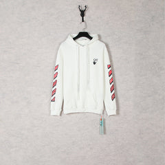 Off White hoodie gradual change arrow pattern hooded sweater men and women the same piece wholesale