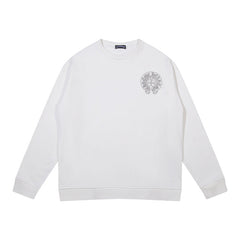 CHH  Heart Long Sleeve Shirt Unisex Fashion Loose Long Sleeve Shirt
