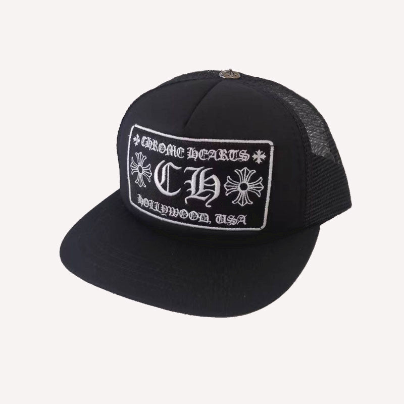Chh Chrome Heart Hat Chrome Hearts Fashion Hip Hop Baseball Flat Brim Cap