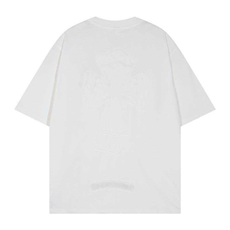 CHH Heart T Shirts Cotton Short Sleeves