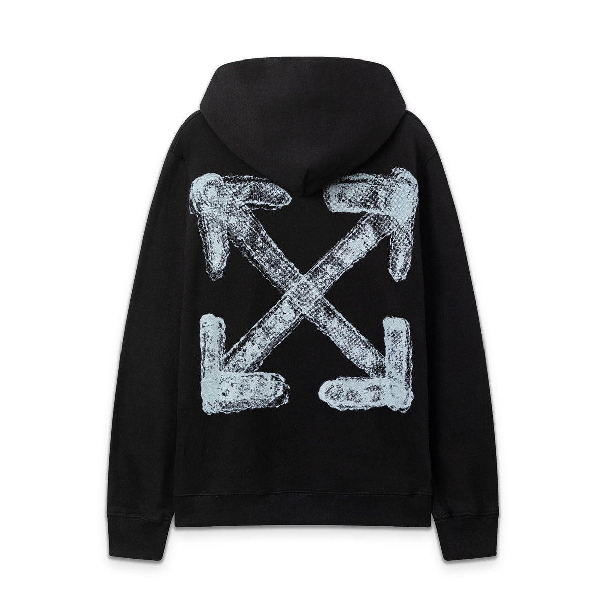 Off White hoodie stereoscopic sketch arrow pattern pullover hooded