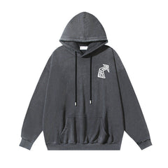 OW nail arrow pattern washing water do old hooded sweater
