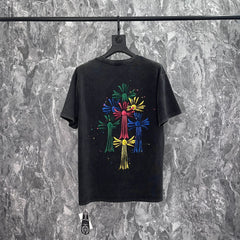 CHH Heart T Shirts Croix Summer Trend Brand Short Sleeve Street