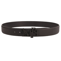 Amiri Belt Cross-border Popular Men's Belt Smooth  Neutral belt casual with jeans shipped with boxBuckle Letter Belt Youth Plaid Belt Trendy Casual Belt