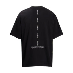 CHH  Heart T Shirts Cross Color Printed Short Sleeve T-Shirt