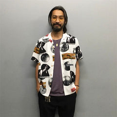 GUILTYPARTIES TIGER Shirts DJ Harvey 20ss Joint 30th Anniversary Tour Hawaii Short Sleeve Shirt Men