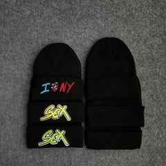 Chh chrome hearts knitted hat fall and winter style