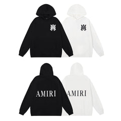 Amiri Hoodie Fall/Winter AMI HOODIE SWEATS hooded sweater for men and women