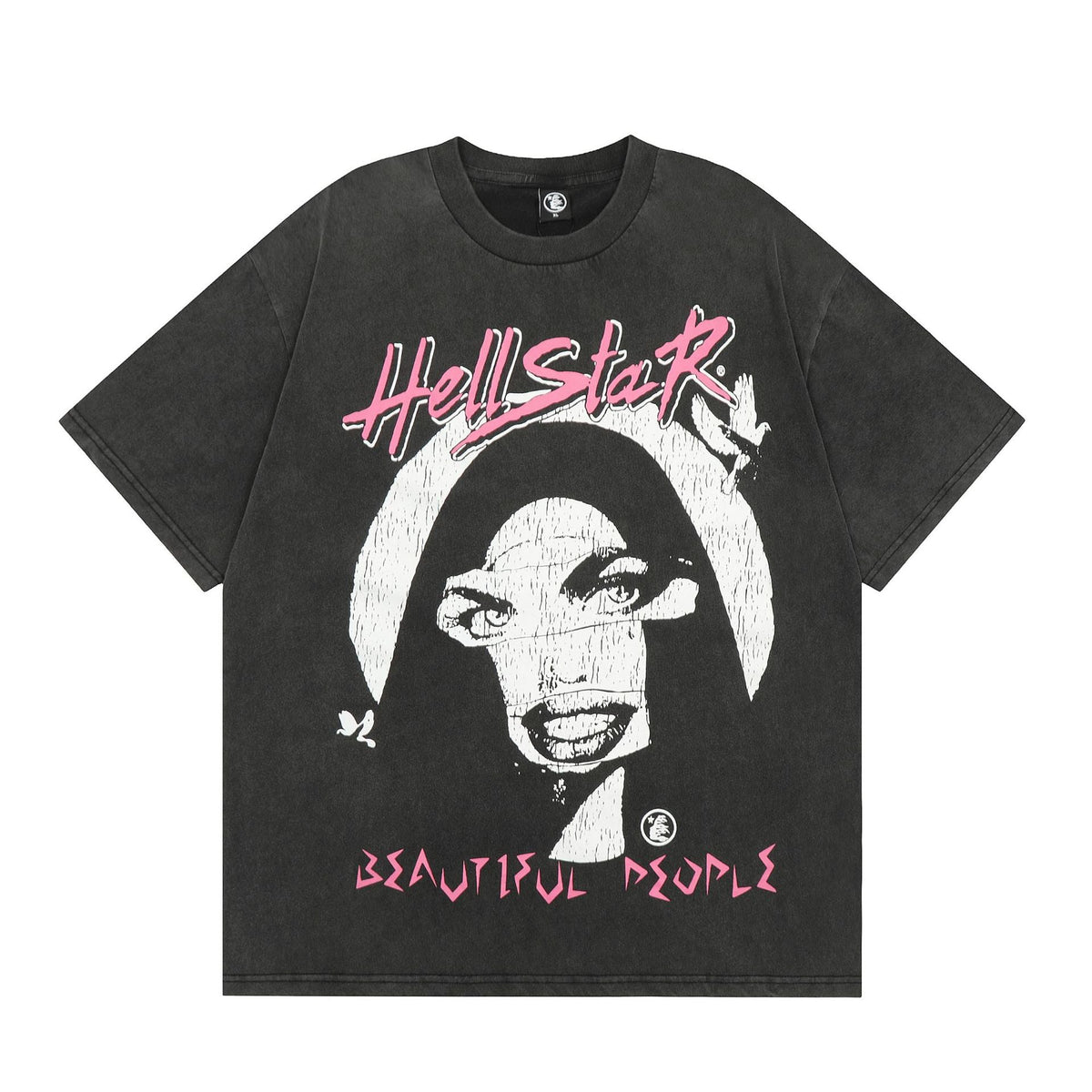 HS T Shirt Creative Cartoon Portrait Printing