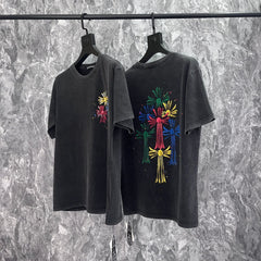 CHH Heart T Shirts Croix Summer Trend Brand Short Sleeve Street