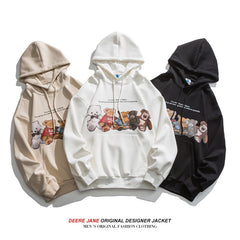 Men Pullover Hoodie Spring Sweater Men's Loose Couple Casual