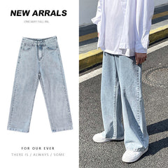 Men Jeans Spring and Autumn Trousers Baggy Pants