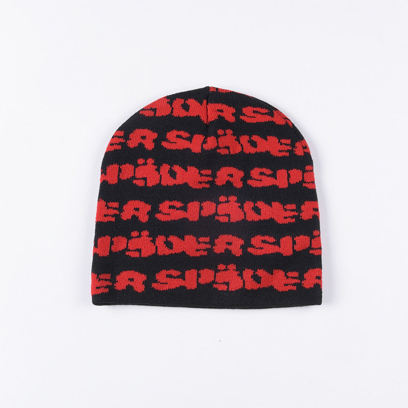 Sp5der Knitted Beanie Wool