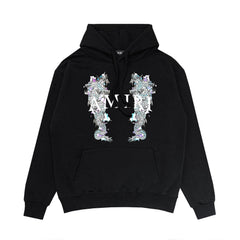 Amiri Hoodie Long Fashion Brand Hoodie Sweatshirts Hooded