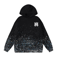 Amiri Hoodie AMI Star print hooded sweater for men and women
