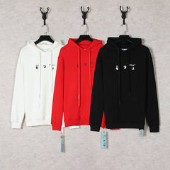 Off White hoodie渐变溶化箭头图案连帽