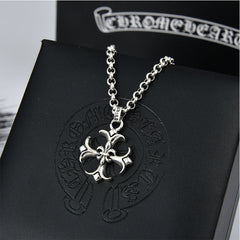 Chrome Hearts Necklace Cross Pendant for Men and Women