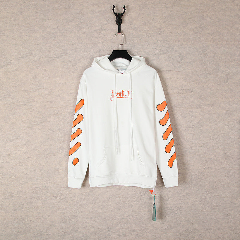 Off White hoodie Arrow pullover hoodie