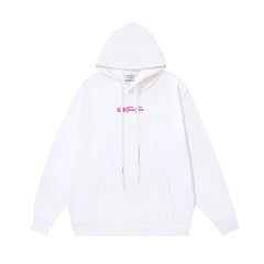 OW Fire Dragon Bee Graphic Print Hooded Sweatshirt