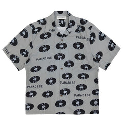 GUILTYPARTIES TIGER Shirts 24ss vinyl record rayon hawaiian casual short-sleeved shirt men