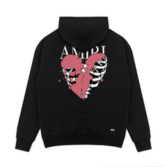 Amiri Hoodie Fashion Brand Hooded Sweatshirt Hoodie