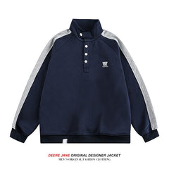 Men Pullover Hoodie Men's Spring Loose All-Match Casual