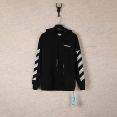 Off White hoodie sketch pattern arrow terry hooded