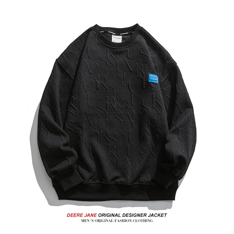 Men Pullover Hoodie Spring Sweater Men's Loose Casual