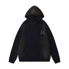 Amiri Hoodie AMI Letter Logo Hot Diamond Printed Hooded Sweater Men and Women