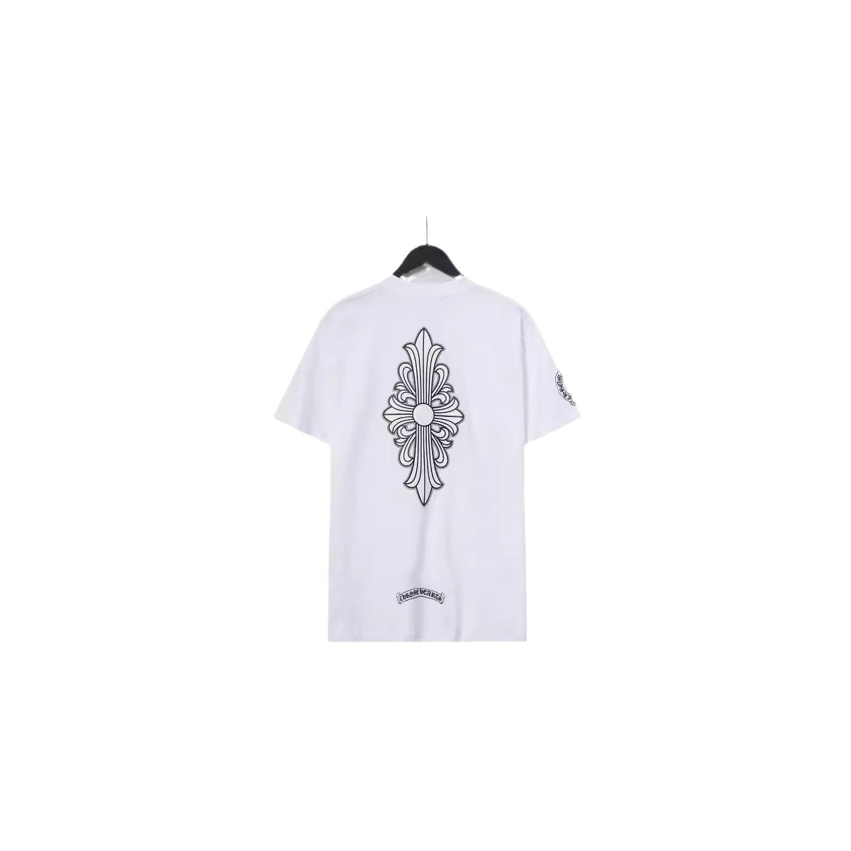 CHH  Heart T Shirts T-Shirt Crossshaft Cotton Crew Neck Short Sleeve