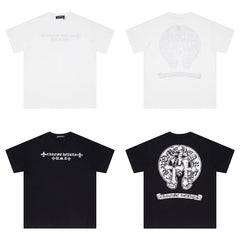 CHH Heart T Shirts Croix Sanskrit Cross Horseshoe Old T-Shirt